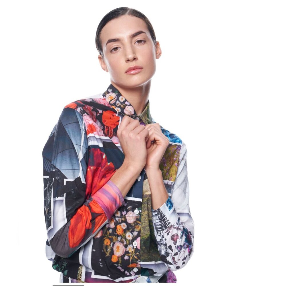 Zoe Shirt | Morning Collage